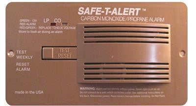 Professional LP/CO Alarm - Flush Mount - Brown - 70-742-P-BR *Alternatives Available in Desc