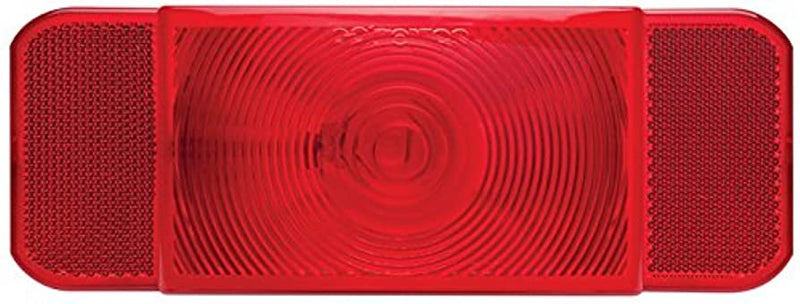 Optronics (Drivers Side) Stop/Turn/Tail Light; Incandescent Bulb; Rectangular; Red   RVSTB60P