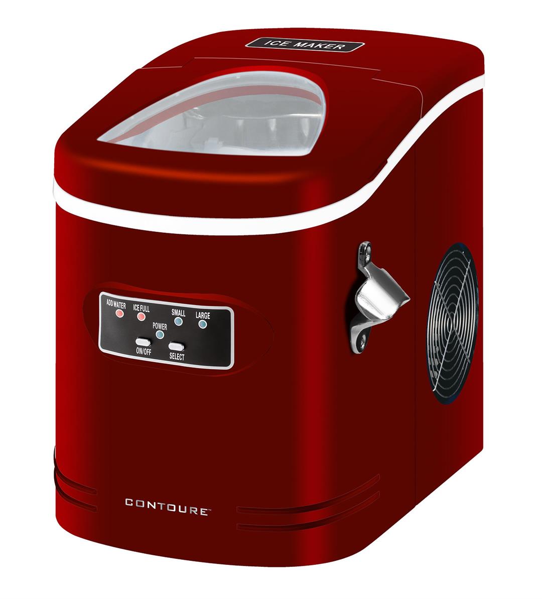 Portable Ice Maker Red