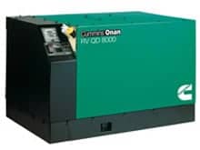 Cummins Onan 8000 Quiet Diesel Generator - RV QD 8000 - 8.0HDKAK-1046