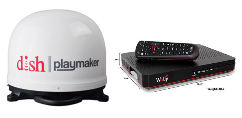 Winegard Playmaker RV Satellite with DISH Wally Receiver  PL-7000R
