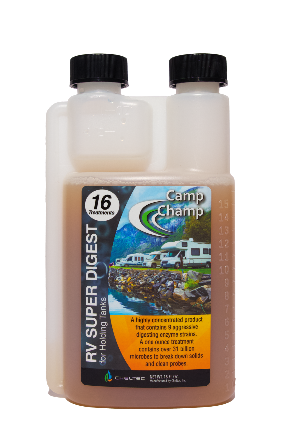 Camp Champ Super Digest - 16 oz - For RV Holding Tanks CCSD