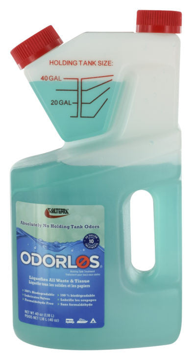 Odorlos Black Water Treatment 40 ounce Self Measuring Bottle  V77002