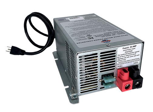 WFCO RV Lithium Battery Converter w/Auto-Detect - 9800 Series - 55 Amp - WF-9855-AD-CB