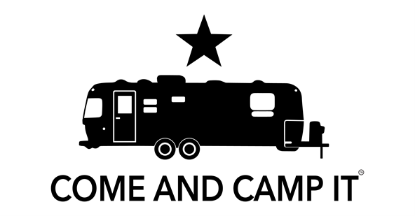 COME AND CAMP IT - Decal - 3" x 5"  CampSticker