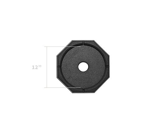 SnapPad EQ Grand Single For 12" Round Jack Feet - 13.75" Diameter - EQ12SP1