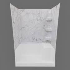Shower Wall - Grey Marble - 24" x 40" x 66" - SW2440SM