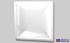 RV Skylight - White Inner Dome only - 14" x 14" - N1414