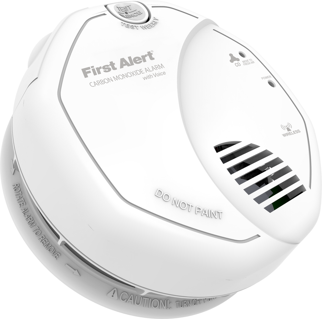 Carbon Monoxide Detector - Wireless Interconnect Battery - W/ Voice 1039339