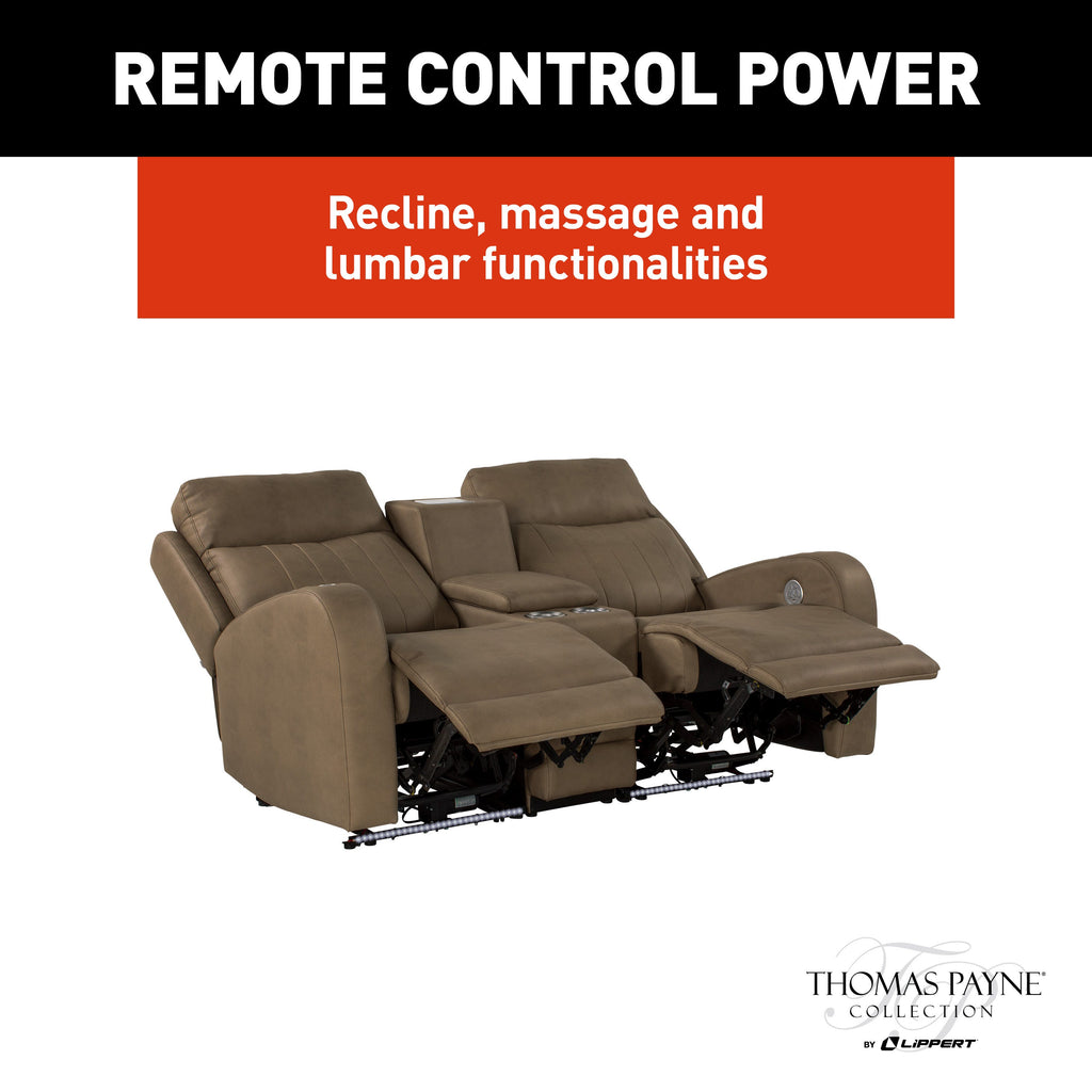 Thomas Payne  Seismic Theater Seating Set 67" - Grummond