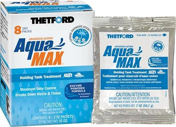 AquaMax Spring Showers Scent  - 8 Pack  2 oz. Dry Pack Packets  96633
