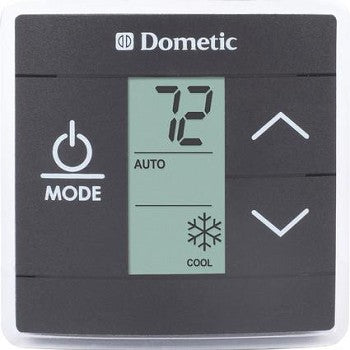 Black Dometic Thermostat - Single Zone LCD - 3316250.712