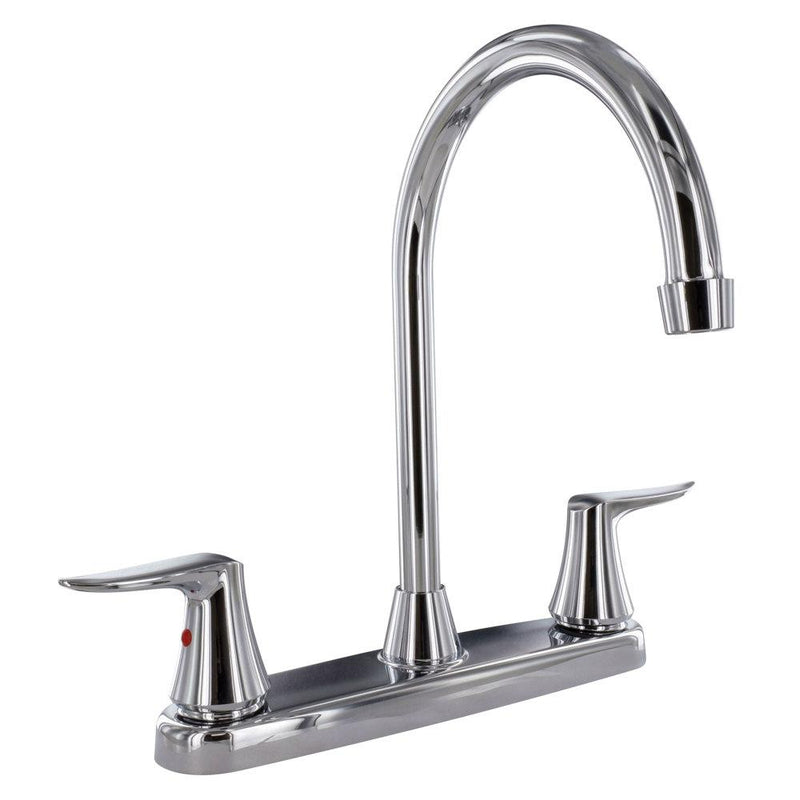 Kitchen Faucet - 8" Deck Hi-Arc Spout - Polished Chrome PF221305