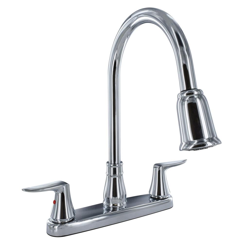 Kitchen Faucet - 8" Deck Hi-Arc Spout - Chrome PF221306