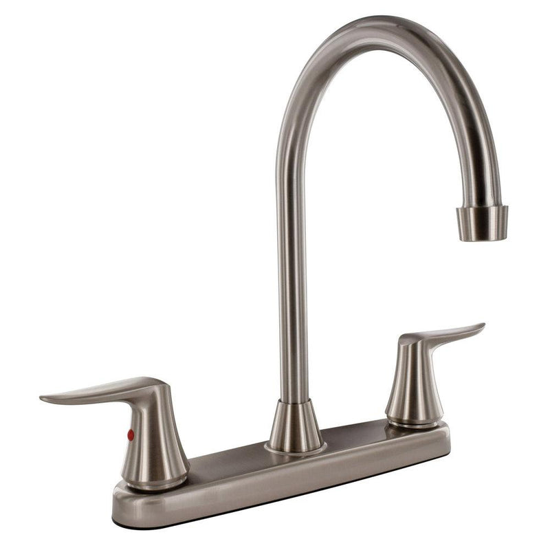 Kitchen Faucet - 8" Deck Hi-Arc Spout - Brushed Nickel PF221403
