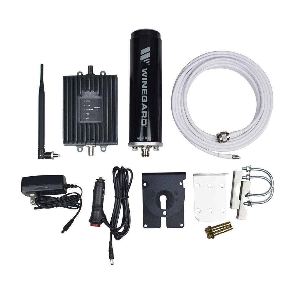 RangePro Voice, Text, and 4G LTE Cellular Signal Booster for RVs  WB-1035